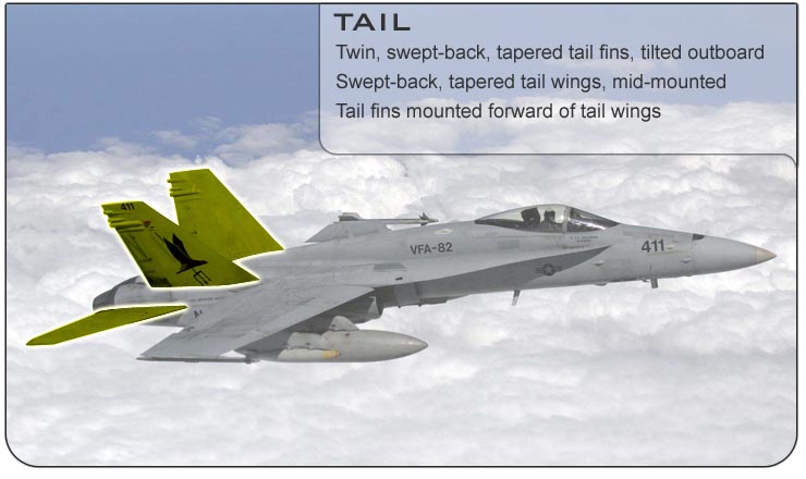 F-18 Tail